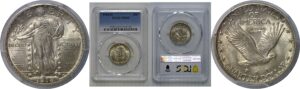 1918-D Standing Liberty Quarter   PCGS MS-62