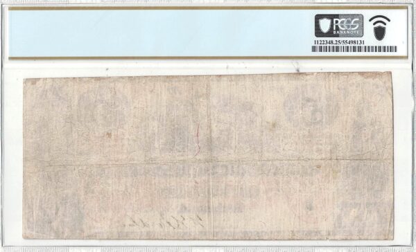 1861 $5 Confederate Note T-31 PCGS VF-25 - Image 3