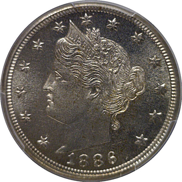 1886 Liberty Nickel   PCGS PR-65  CAC - Image 2
