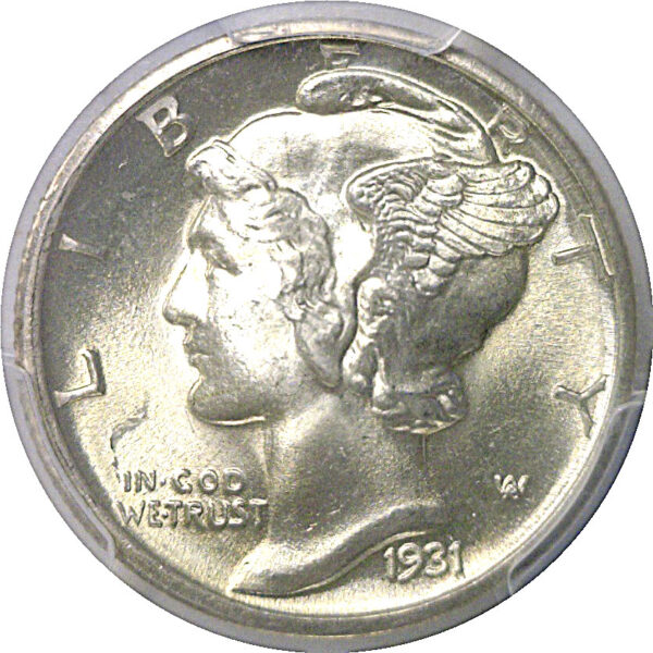 1931-D Mercury Dime   PCGS MS-65 FB - Image 2