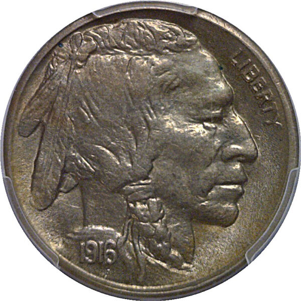 1916-S Buffalo Nickel   PCGS AU-58 - Image 2