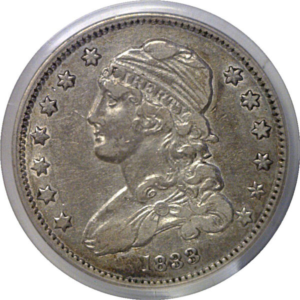 1833 Bust Quarter   PCGS VF-30 - Image 2