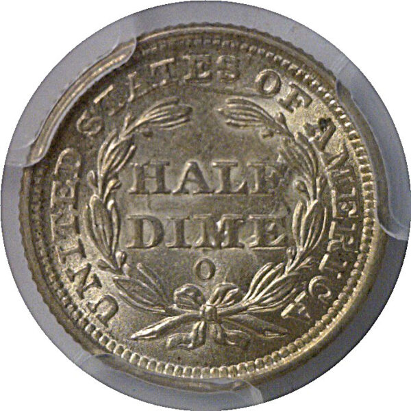 1841-O Seated Liberty Half Dime   PCGS MS-64 - Image 3