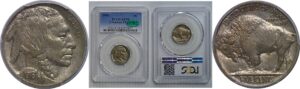 1916 Buffalo Nickel   PCGS AU-58  CAC