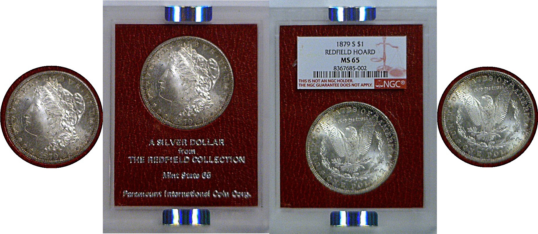 1879-S Morgan Dollar  Redfield Hoard   NGC MS-65