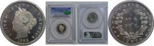 1883 Pattern Nickel  Judd-1710   PCGS PR-66+ CAM   CAC