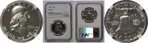 1961 Franklin Half Dollar   NGC PF-69
