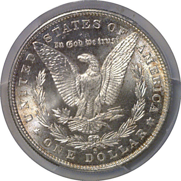 1880-S Morgan Dollar   PCGS MS-66+  CAC - Image 3