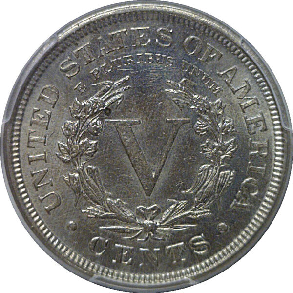 1895 Liberty Nickel   PCGS AU-58 - Image 3