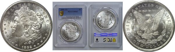 1892-CC Morgan Dollar   PCGS MS-62