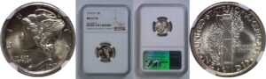 1919-D Mercury Dime   NGC MS-65 FB