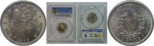 1895 Liberty Nickel   PCGS AU-58