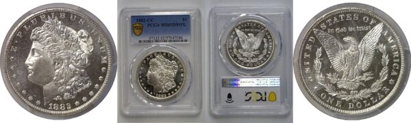 1882-CC Morgan Dollar   PCGS MS-65 DMPL