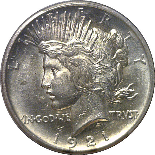 1921 Peace Dollar  PCGS MS-61 - Image 2