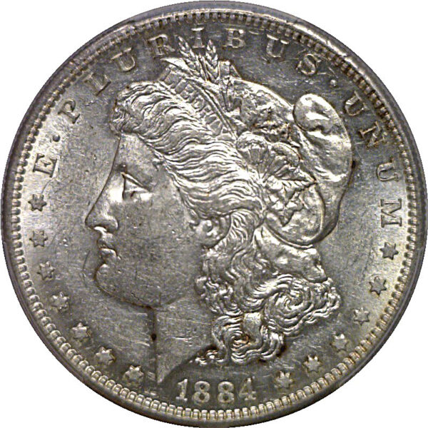 1884-S Morgan Dollar   PCGS AU-53 - Image 2