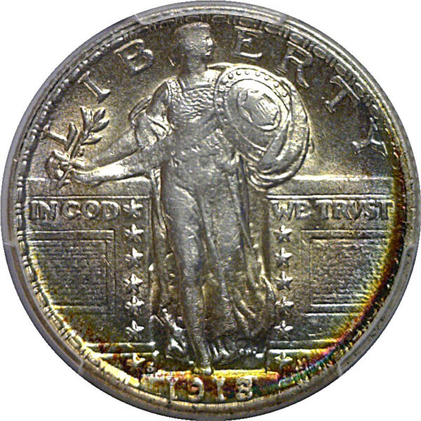 1918-S Standing Liberty Quarter   PCGS AU-55 - Image 2