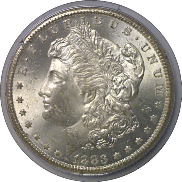 1883-CC Morgan Dollar   PCGS MS-62  CAC - Image 2