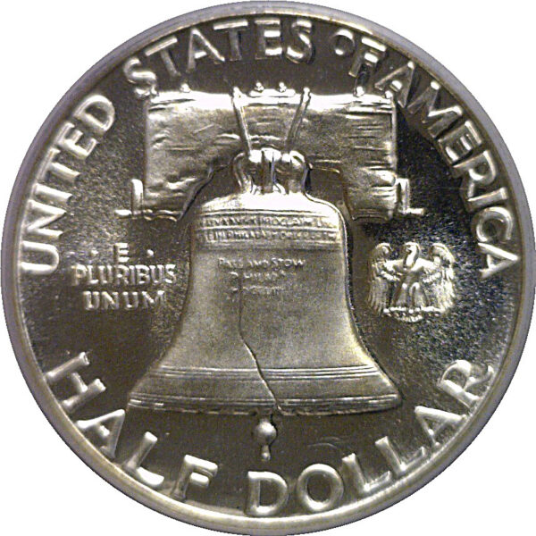 1954 Franklin Half Dollar   PCGS PR-68  CAC - Image 3