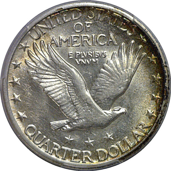 1917-S T-2  Standing Liberty Quarter    PCGS AU-58 FH - Image 3