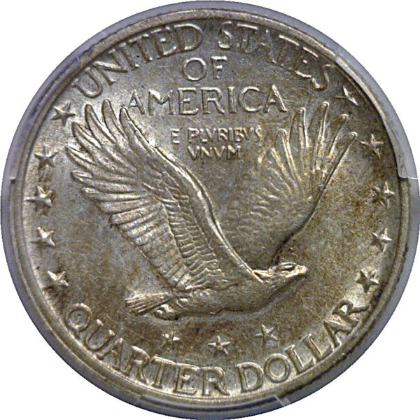 1919-S Standing Liberty Quarter   PCGS AU-58  CAC - Image 3