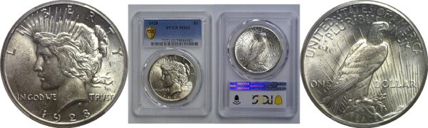 1928 Peace Dollar   PCGS MS-62