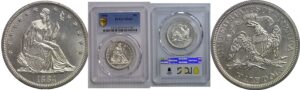 1884 Seated Liberty Half Dollar   PCGS MS-65