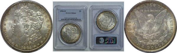 1904-O Morgan Dollar   PCGS MS-64