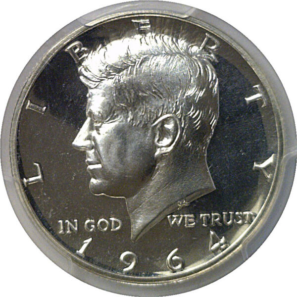 1964 Kennedy Half Dollar   Accented Hair   PCGS PR-68 CAM - Image 2