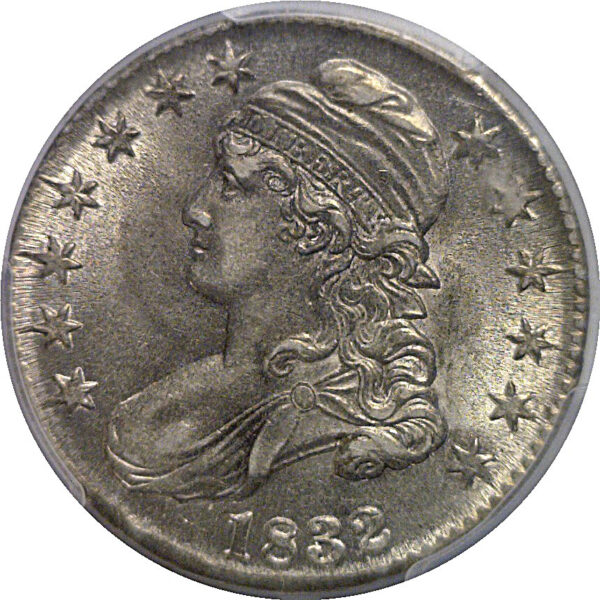 1832 Bust Half Dollar   PCGS AU-58 - Image 2