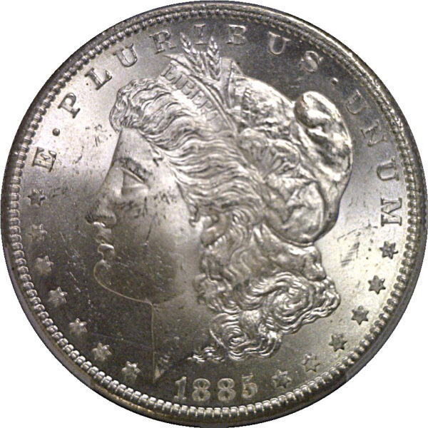 1885-S Morgan Dollar   PCGS MS-63+ - Image 2