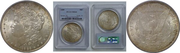1889 Morgan Dollar   PCGS MS-64