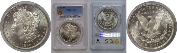 1888-O Morgan Dollar   PCGS MS-65+