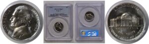 1942 Type 1   Jefferson Nickel   PCGS PR-67