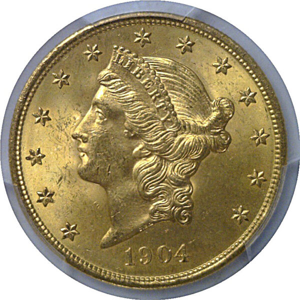 1904 $20 Liberty   PCGS MS-64+ - Image 2