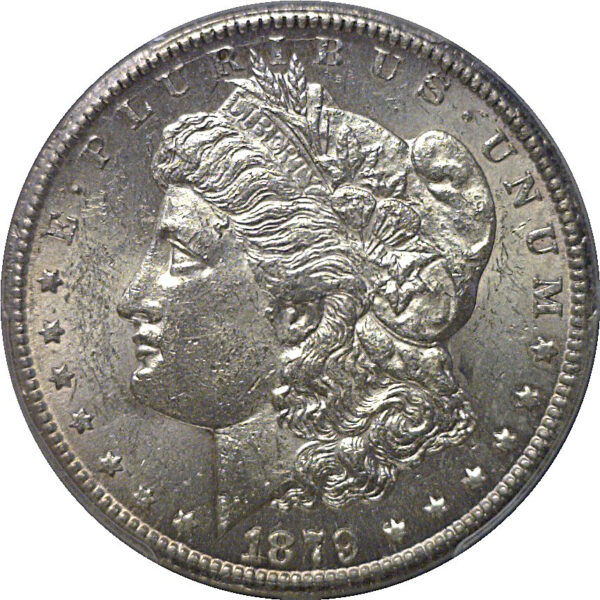 1879-CC Morgan Dollar   PCGS AU-58 - Image 2
