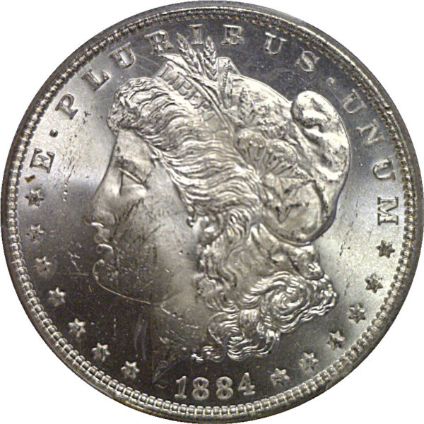 1884 Morgan Dollar   PCGS MS-64 - Image 2