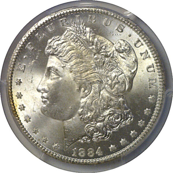 1884-CC Morgan Dollar  PCGS MS-65+ - Image 2