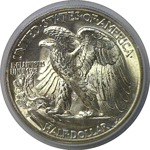 1942-D Walking Liberty Half Dollar   PCGS MS-66 - Image 3