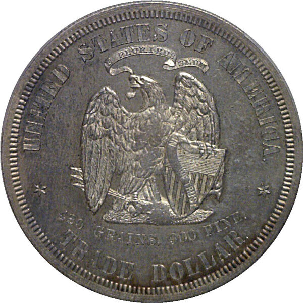 1873 Pattern Trade Dollar  Judd-1293  PCGS PR-63 - Image 3