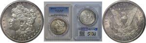 1879-CC Morgan Dollar   PCGS AU-58