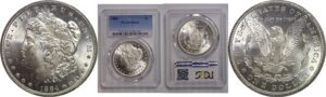 1884 Morgan Dollar   PCGS MS-64
