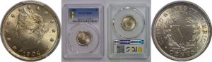 1904 Liberty Nickel   PCGS MS-66
