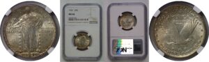 1921 Standing Liberty Quarter  NGC MS-66