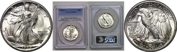 1944-S Walking Liberty Half Dollar   PCGS MS-65
