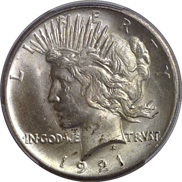 1921 Peace Dollar   PCGS MS-63 - Image 2