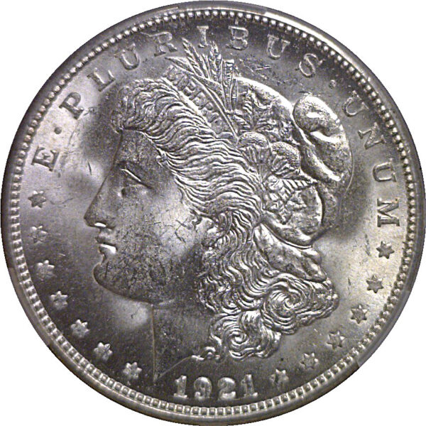 1921-D Morgan Dollar   CACG MS-64 - Image 2