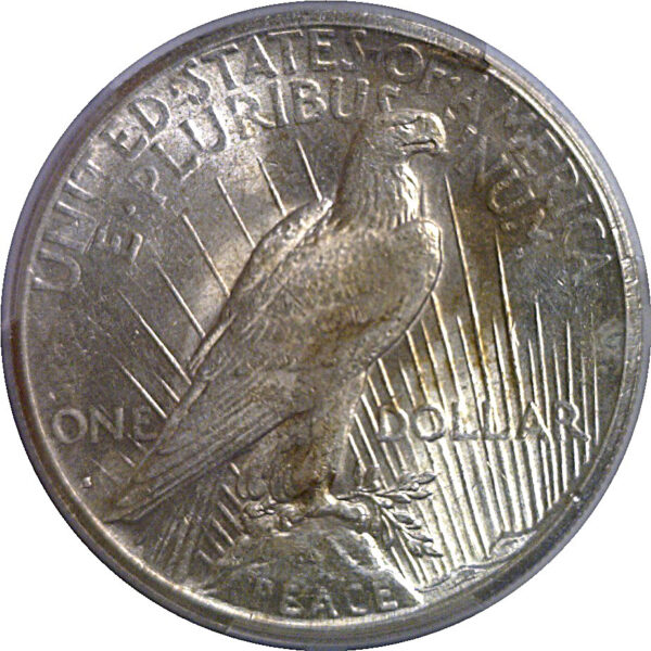 1924-S Peace Dollar   PCGS MS-60 - Image 3