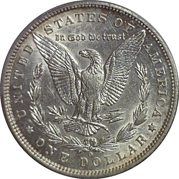 1895-O Morgan Dollar   PCGS AU-53 - Image 3