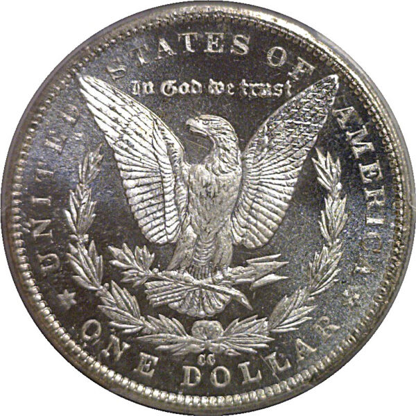 1885-CC Morgan Dollar   PCGS MS-63 DMPL - Image 3