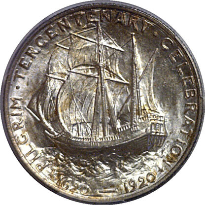 1921 Pilgrim Commemorative Half Dollar   PCGS MS-67 - Image 3